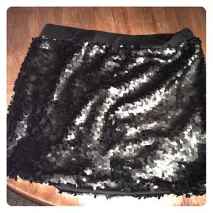 Black skirt